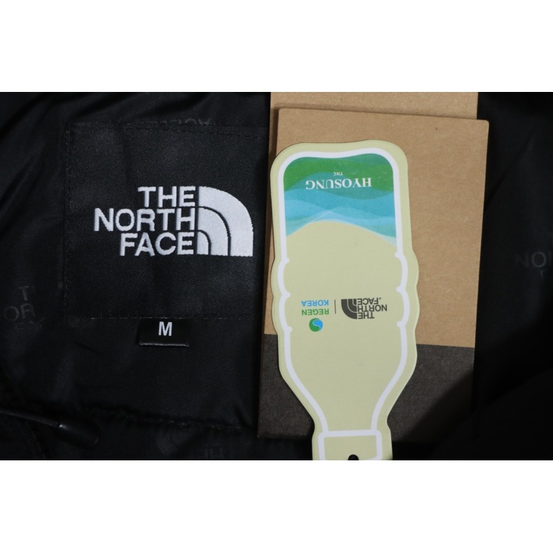 EM Sneakers The North Face POLAR Waterproof and Windproof Workwear Multi-pocket Drawstring Hooded Down Jacket Black