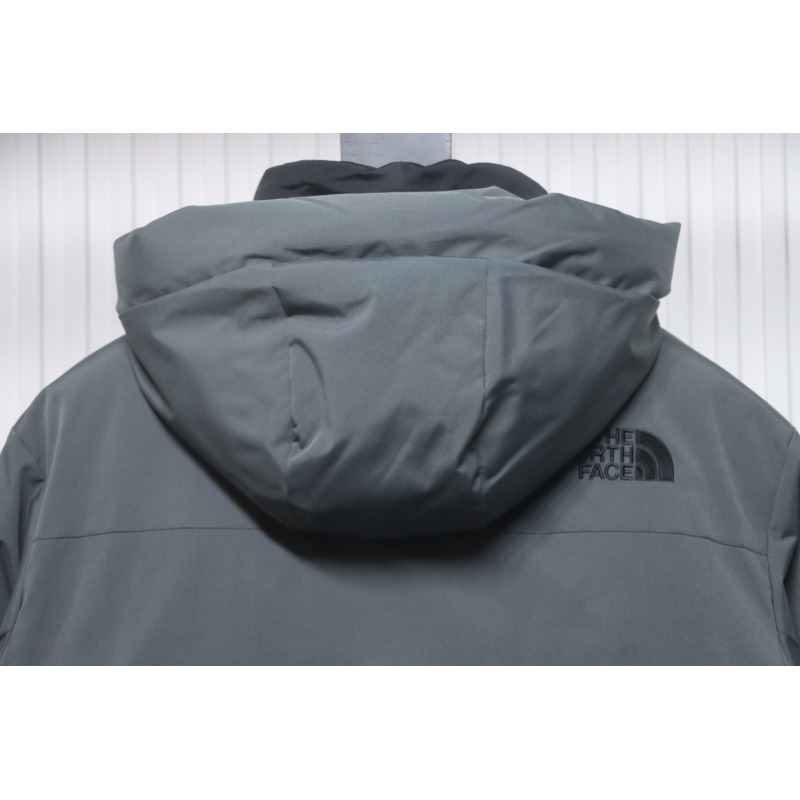 EM Sneakers The North Face POLAR Waterproof and Windproof Workwear Multi-pocket Drawstring Hooded Down Jacket Dark Grey