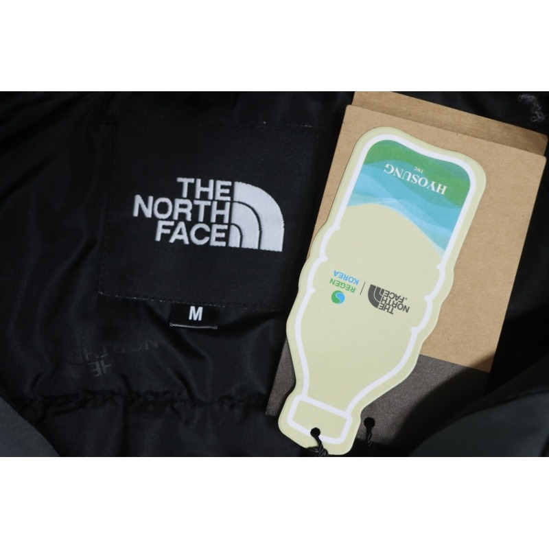 EM Sneakers The North Face POLAR Waterproof and Windproof Workwear Multi-pocket Drawstring Hooded Down Jacket Dark Grey
