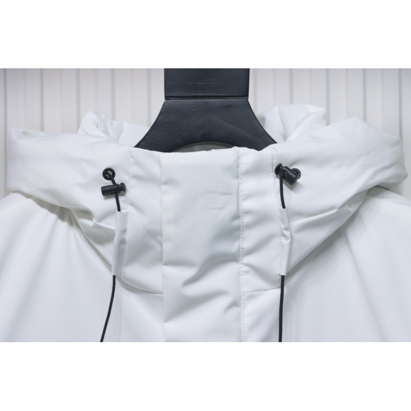 EM Sneakers The North Face POLAR Waterproof and Windproof Workwear Multi-pocket Drawstring Hooded Down Jacket White