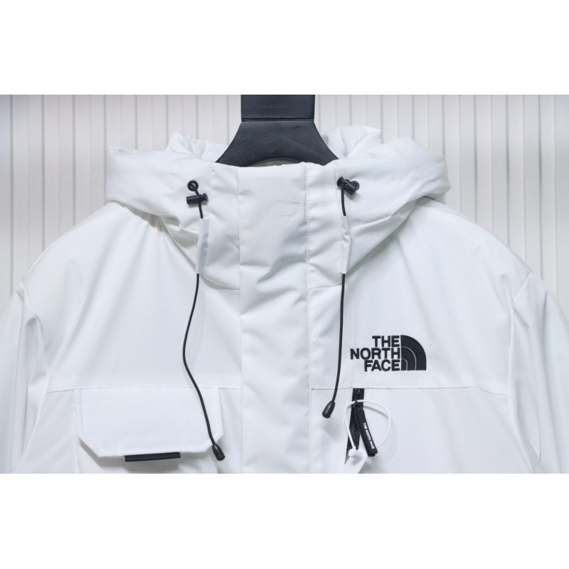 EM Sneakers The North Face POLAR Waterproof and Windproof Workwear Multi-pocket Drawstring Hooded Down Jacket White