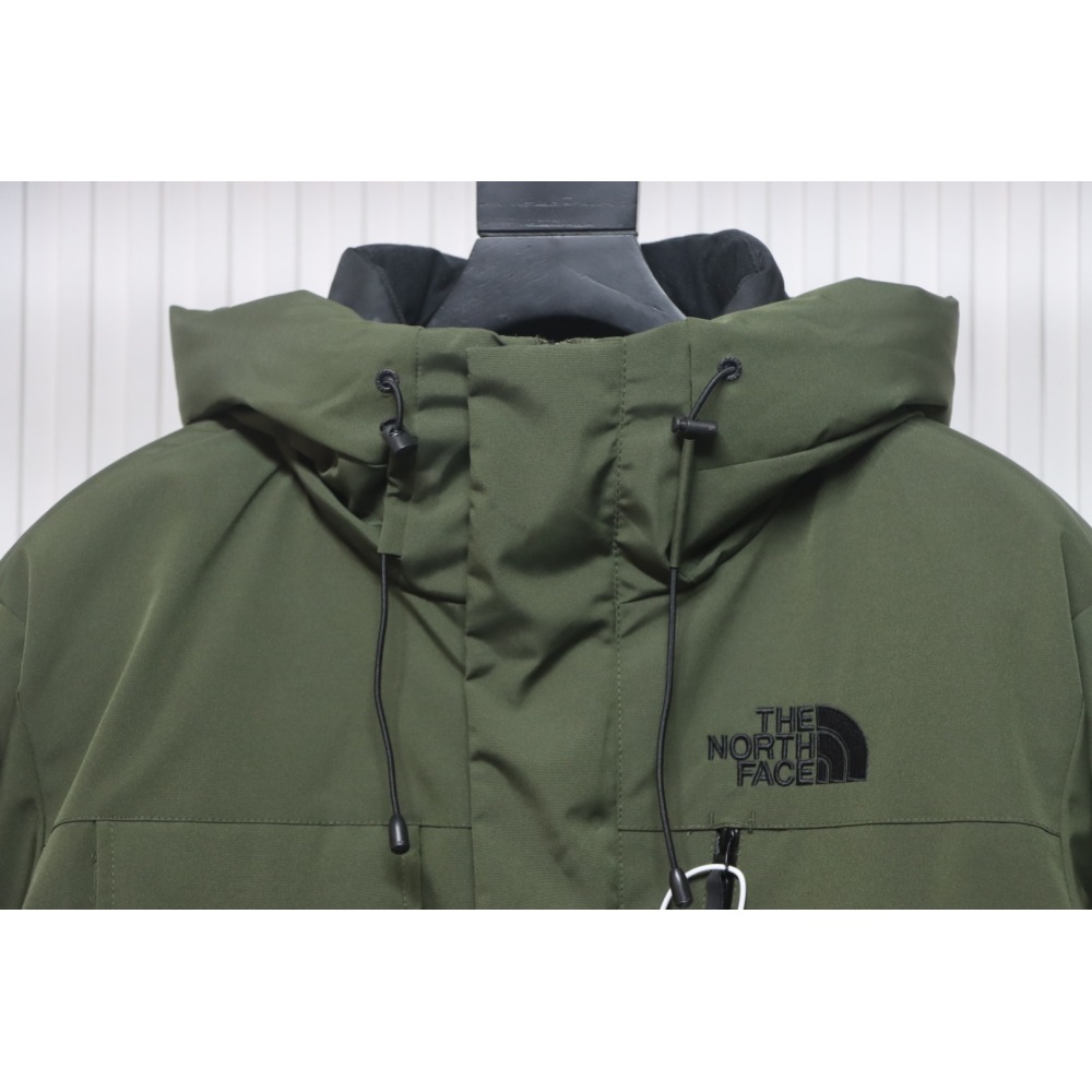 EM Sneakers The North Face POLAR Waterproof and Windproof Workwear Multi-pocket Drawstring Hooded Down Jacket Green