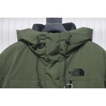 EM Sneakers The North Face POLAR Waterproof and Windproof Workwear Multi-pocket Drawstring Hooded Down Jacket Green