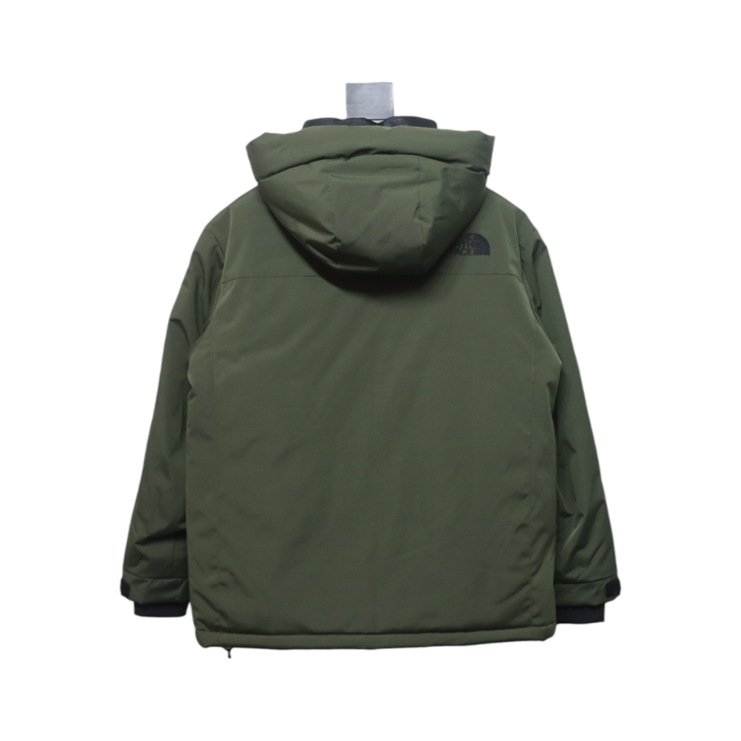 EM Sneakers The North Face POLAR Waterproof and Windproof Workwear Multi-pocket Drawstring Hooded Down Jacket Green