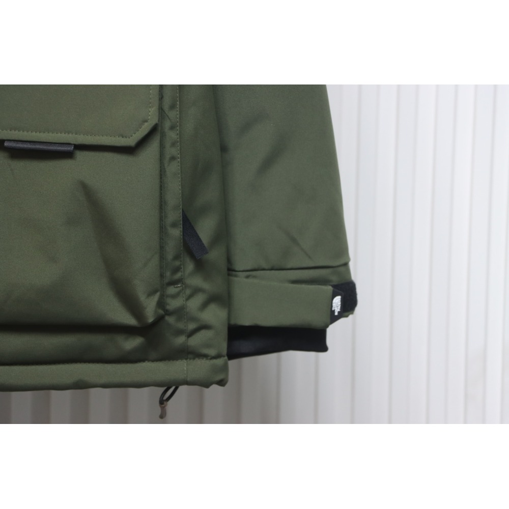 EM Sneakers The North Face POLAR Waterproof and Windproof Workwear Multi-pocket Drawstring Hooded Down Jacket Green