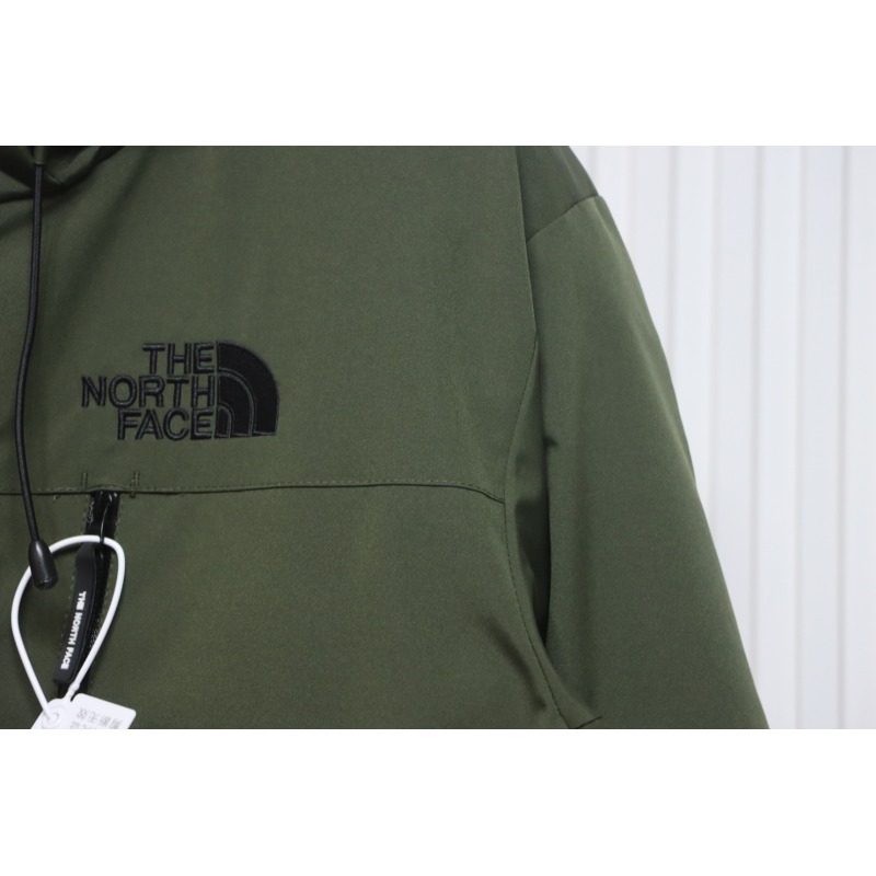 EM Sneakers The North Face POLAR Waterproof and Windproof Workwear Multi-pocket Drawstring Hooded Down Jacket Green