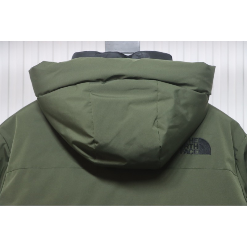 EM Sneakers The North Face POLAR Waterproof and Windproof Workwear Multi-pocket Drawstring Hooded Down Jacket Green