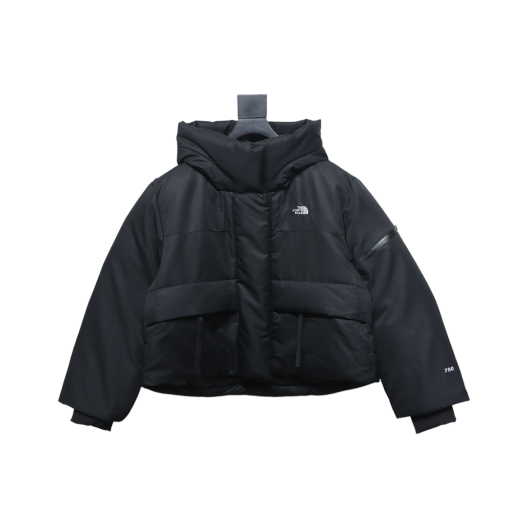 EM Sneakers The North Face TF Outdoor UE Pioneer Design Contrast Color Down Jacket Black