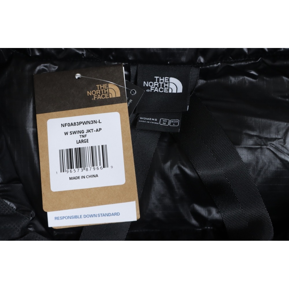 EM Sneakers The North Face TF Outdoor UE Pioneer Design Contrast Color Down Jacket Black