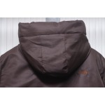 EM Sneakers The North Face TF Outdoor UE Pioneer Design Contrast Color Down Jacket Brown