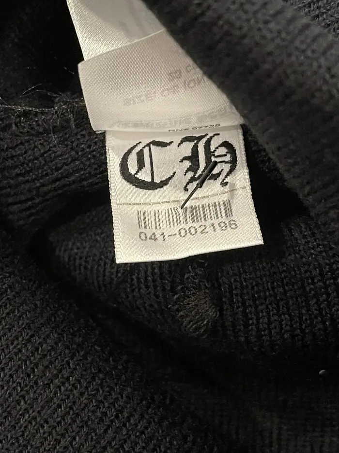 EM Sneakers Chrome Hearts Matty Boy Chomper Beanie Black