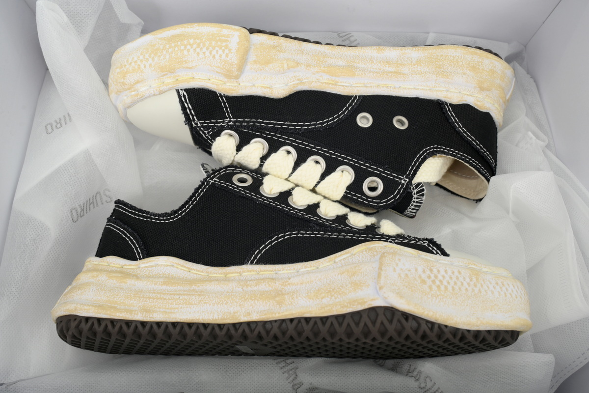 EM Sneakers Mihara Yasuhiro Retro Black and White NO.735