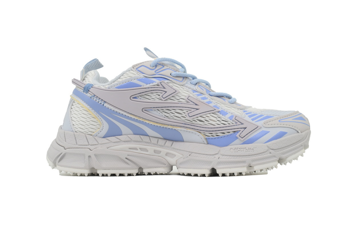 EM Sneakers OFF-WHITE Be Right Back Out Of Light Blue Grey