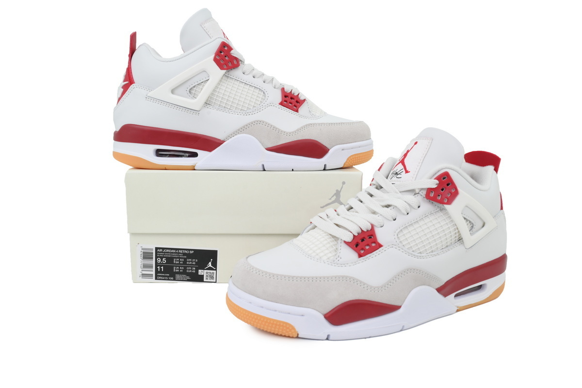 「💡$99 Special 」 Air Jordan 4 × Nike SB SP Varsity Red