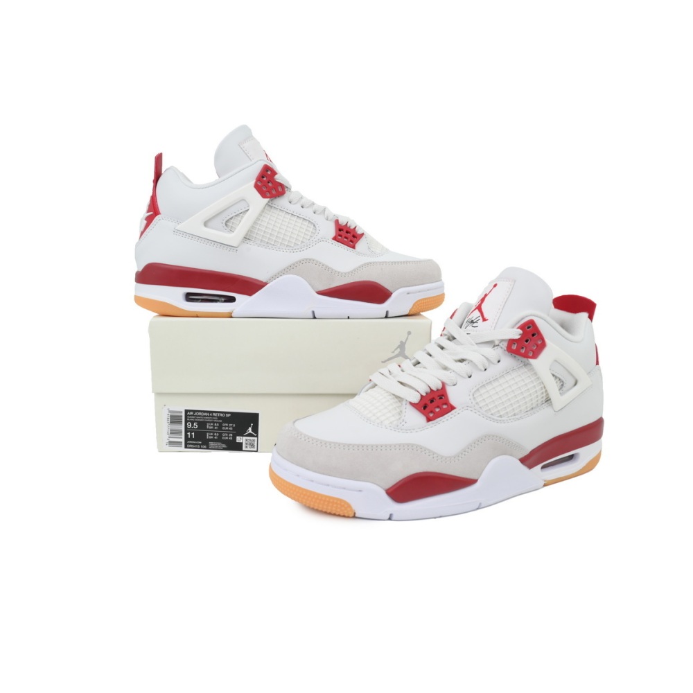 EM Sneakers Air Jordan 4 × Nike SB SP Varsity Red