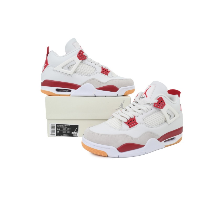 EM Sneakers Air Jordan 4 × Nike SB SP Varsity Red