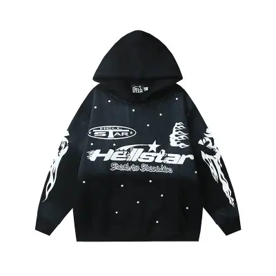 EM Sneakers Hellstar Hoodie 5261 Black/Brown 02
