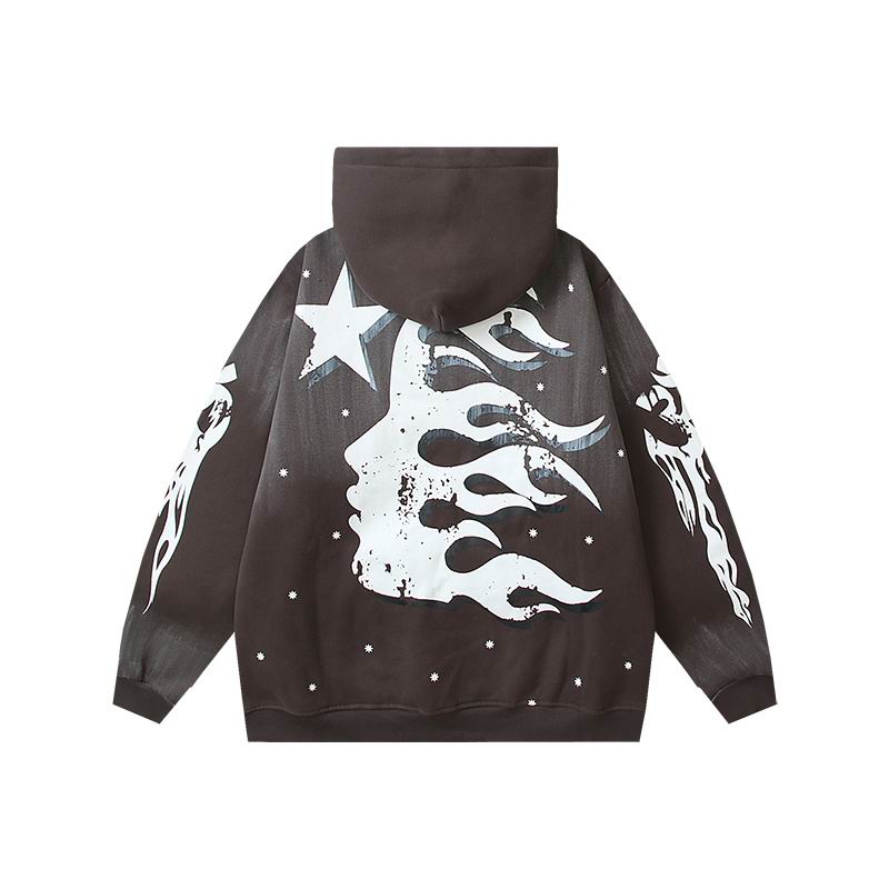 EM Sneakers Hellstar Hoodie 5261 Black/Brown