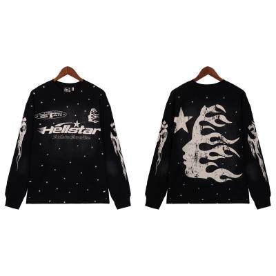 EM Sneakers Hellstar Hoodie 7001 Black/White 02