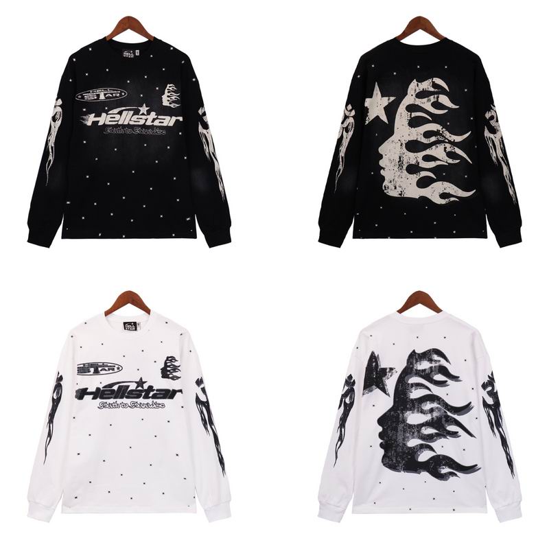 EM Sneakers Hellstar Hoodie 7001 Black/White