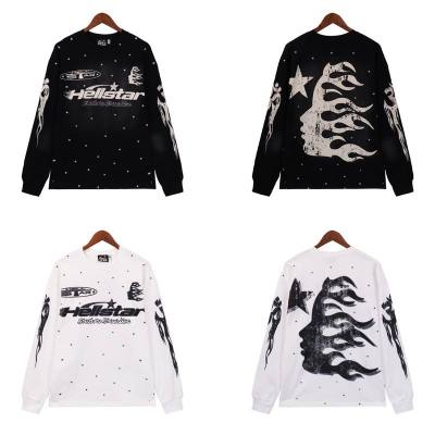 EM Sneakers Hellstar Hoodie 7001 Black/White 01