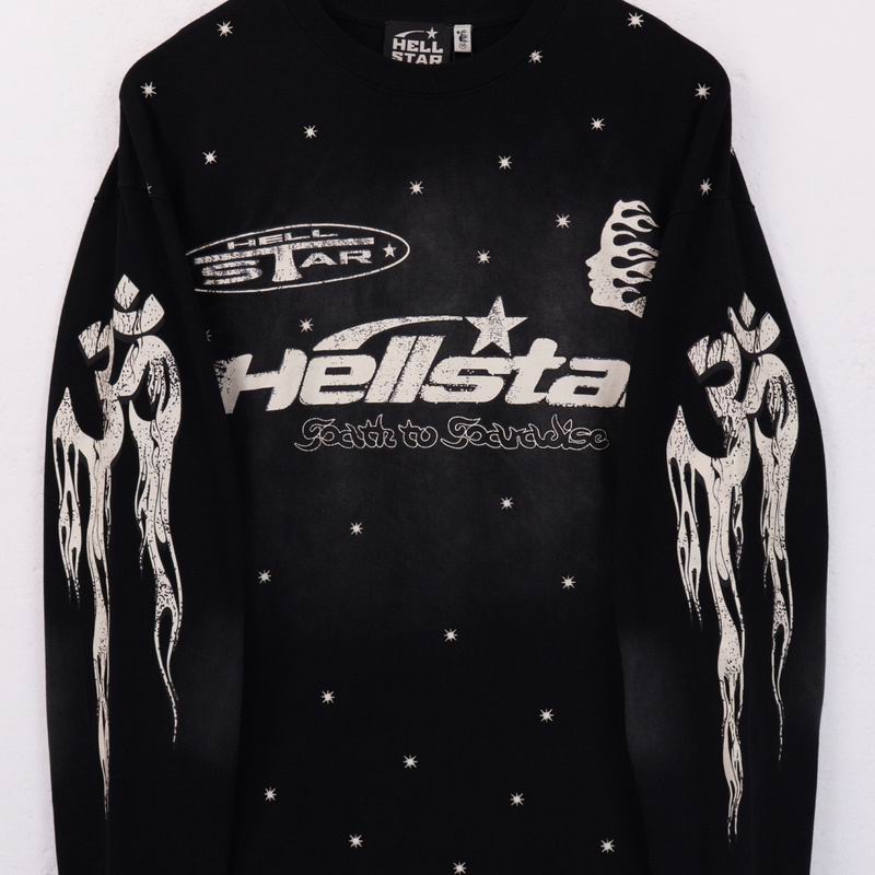 EM Sneakers Hellstar Hoodie 7001 Black/White