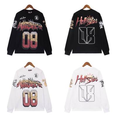 EM Sneakers Hellstar Hoodie 7002 Black/White 01