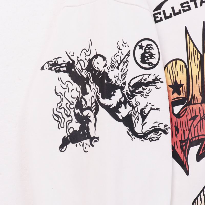 EM Sneakers Hellstar Hoodie 7002 Black/White