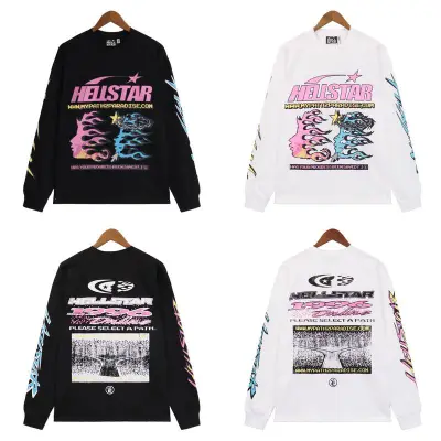 EM Sneakers Hellstar Hoodie 7005 Black/White 01
