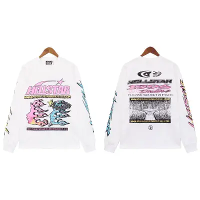 EM Sneakers Hellstar Hoodie 7005 Black/White 02