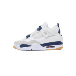 EM Sneakers Jordan 4 x Nike SB Retro White Black