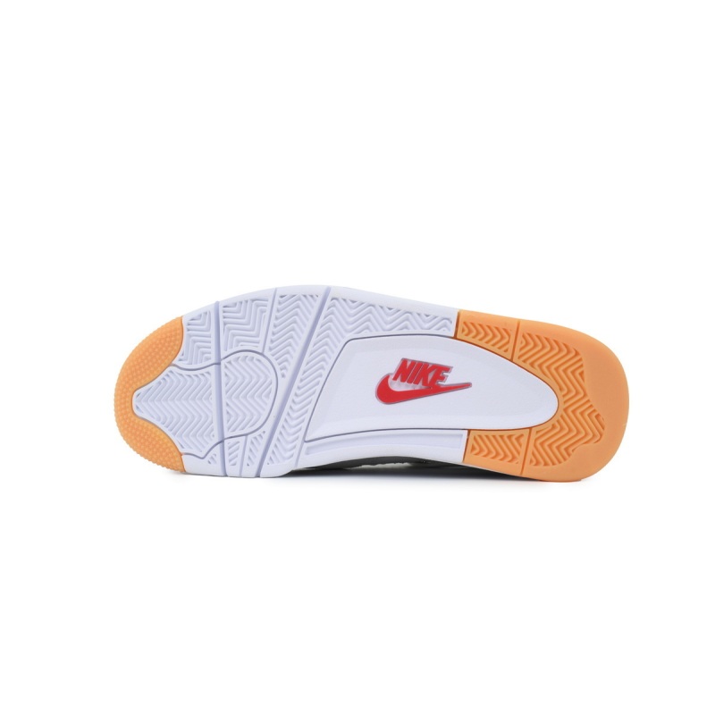 EM Sneakers Jordan 4 x Nike SB Retro White Black