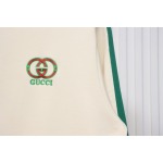 EM Sneakers Gucci Crew Neck Sweatshirt 24SS Side Web White