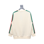 EM Sneakers Gucci Crew Neck Sweatshirt 24SS Side Web White