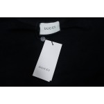 EM Sneakers Gucci Crew Neck Sweatshirt in Collaboration with Balenciaga 24SS Graffiti Lettering Print Black