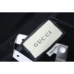 EM Sneakers Gucci Crew Neck Sweatshirt Washed Hand-Painted Letters Black