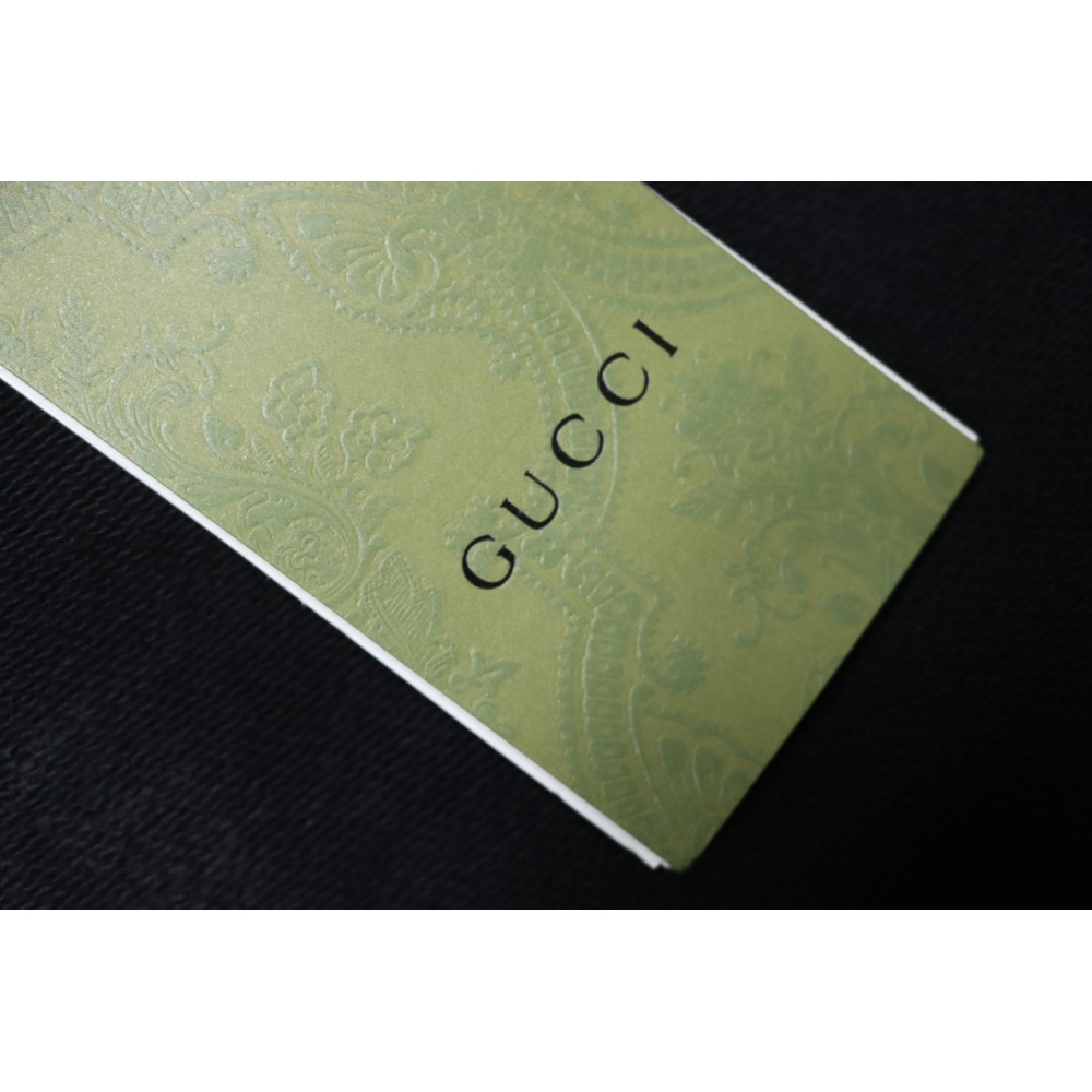 EM Sneakers Gucci Crew Neck Sweatshirt Washed Hand-Painted Letters Black