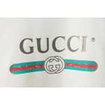 EM Sneakers Gucci Crew Neck Sweatshirt with Yellow Duck Print on Back White