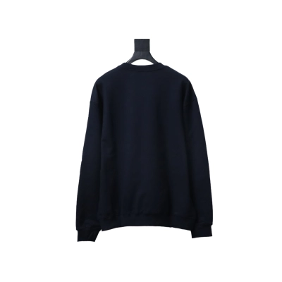 EM Sneakers Gucci Crew Neck Sweatshirt Year of the Snake Limited Edition Fun Cartoon Snake Print Dark Blue 02