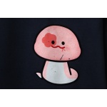 EM Sneakers Gucci Crew Neck Sweatshirt Year of the Snake Limited Edition Fun Cartoon Snake Print Dark Blue