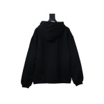 EM Sneakers Gucci Hoodie Lightning Bolt Print Black