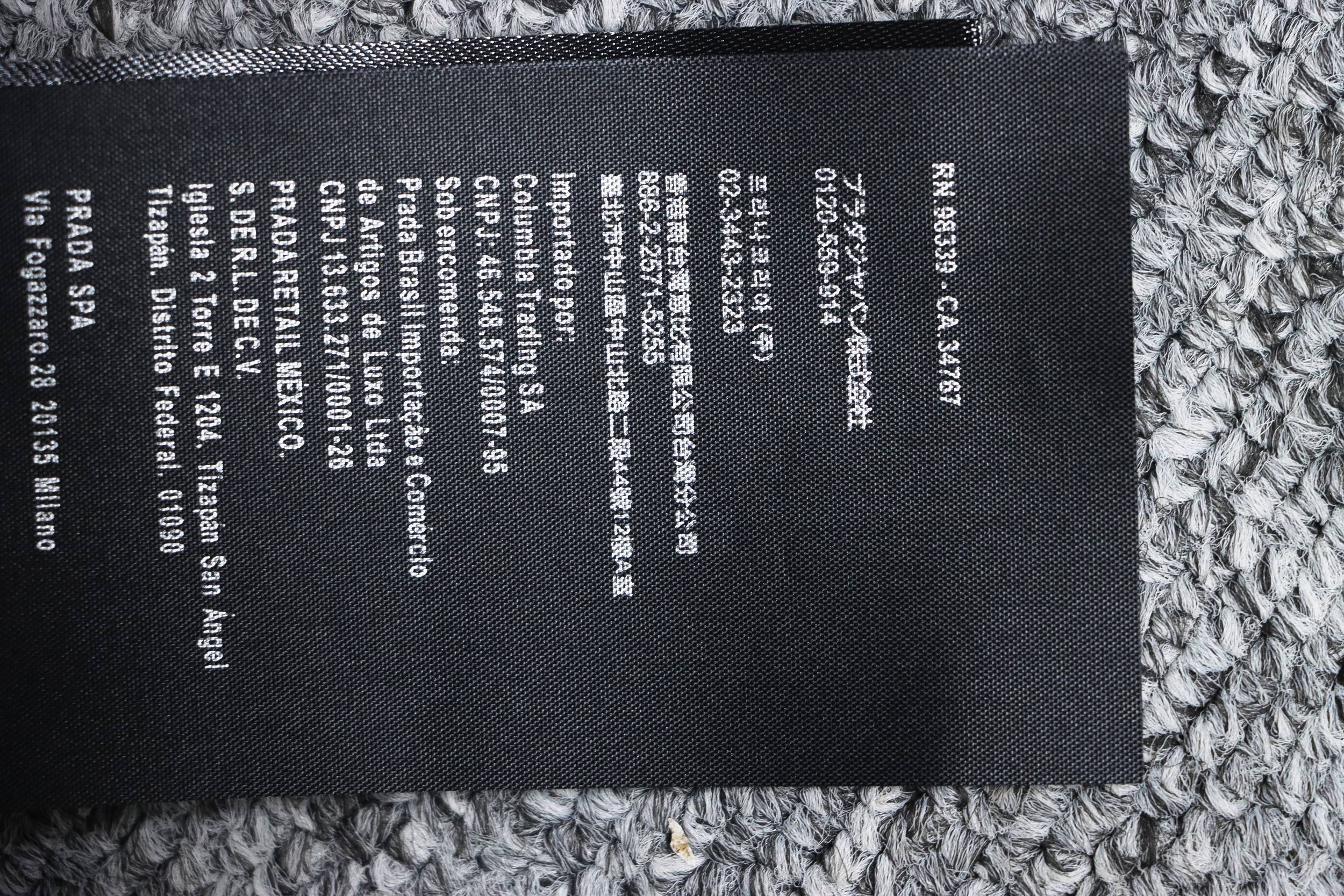 EM Sneakers Prada Multi-Pocket Shirt Functional Jacket Black