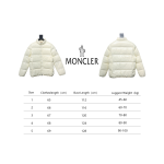 EM Sneakers Moncler Abbadia Maya Down Jacket White