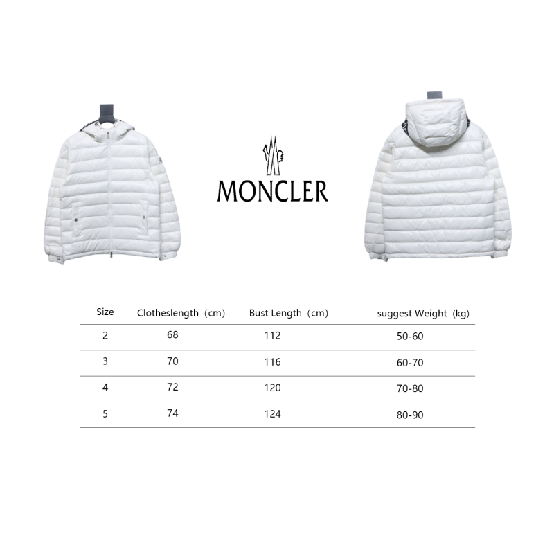 EM Sneakers Moncler Dragon Year Limited Edition Down Jacket White