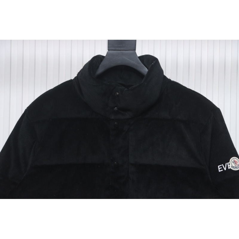 EM Sneakers Moncler FRGMT Hiroshi Fujiwara Collaboration Corduroy Down Jacket Black