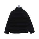 EM Sneakers Moncler FRGMT Hiroshi Fujiwara Collaboration Corduroy Down Jacket Black
