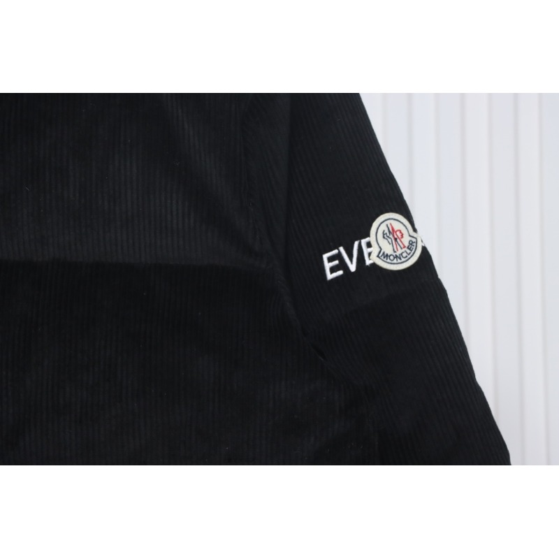 EM Sneakers Moncler FRGMT Hiroshi Fujiwara Collaboration Corduroy Down Jacket Black