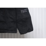 EM Sneakers Moncler FRGMT Hiroshi Fujiwara Collaboration Corduroy Down Jacket Black