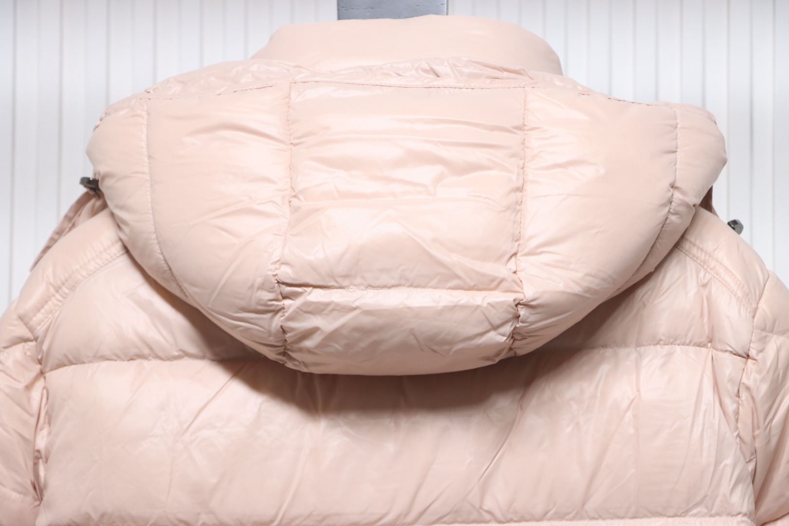 EM Sneakers Moncler Maire Zip Hooded Nylon Warm Down Jacket Pink