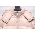 EM Sneakers Moncler Maire Zip Hooded Nylon Warm Down Jacket Pink